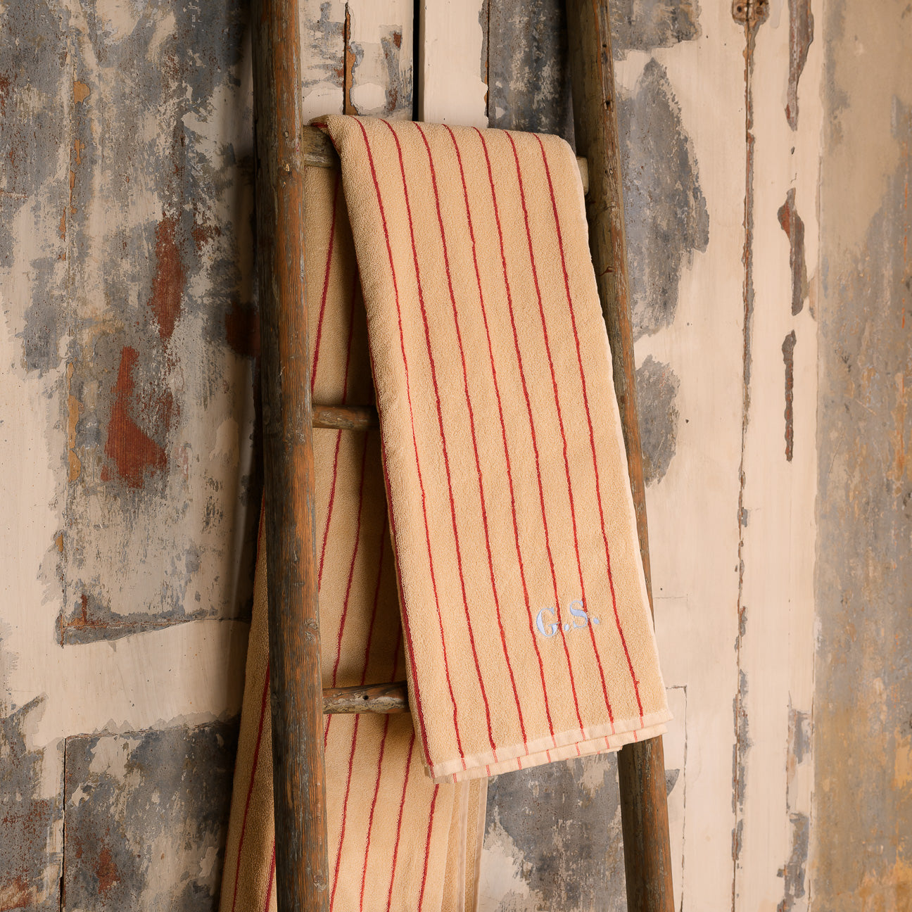dalfilo-telo-doccia-linea-classica-in-cotone-500-gr-a-righe image 1
